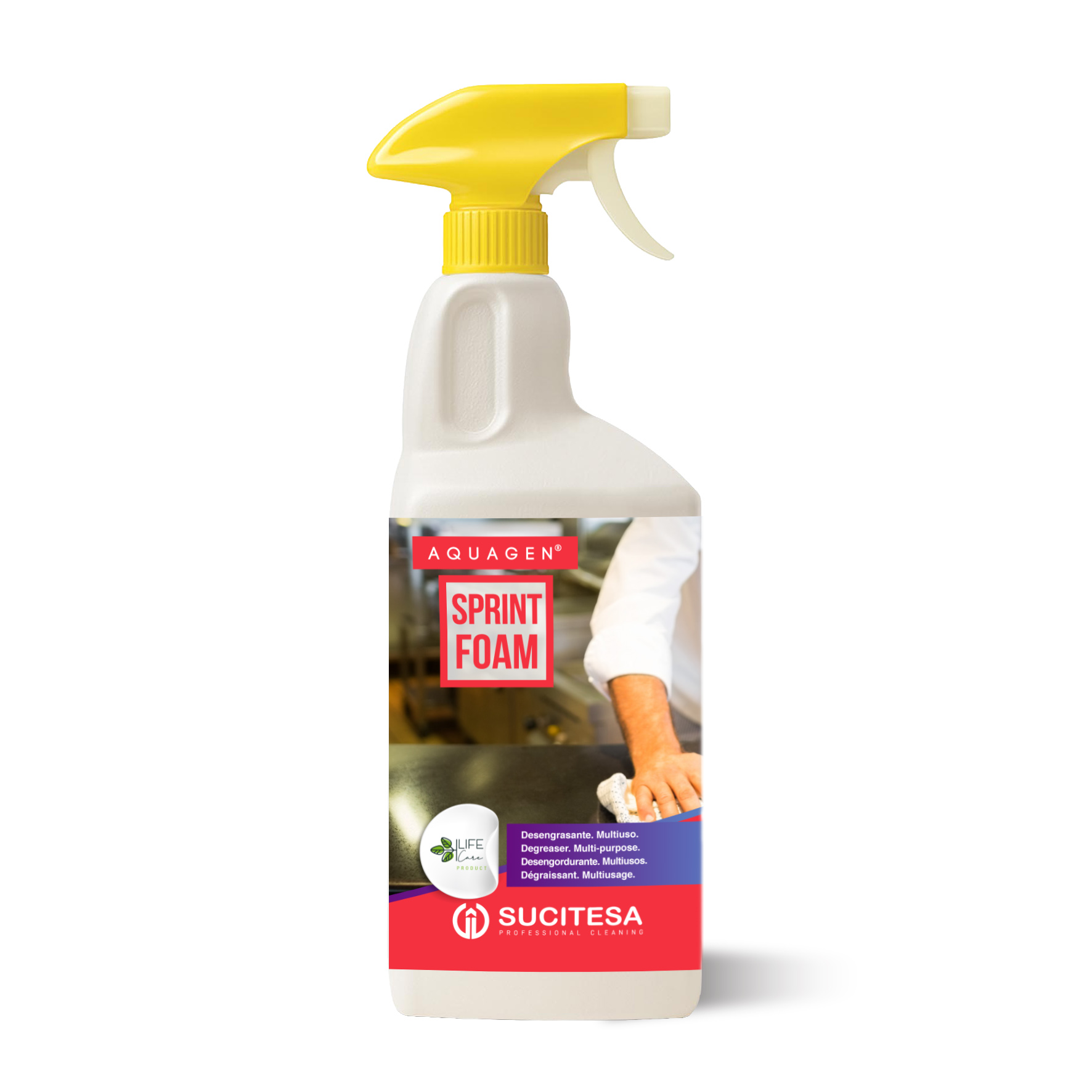 Aquagen sprint foam 1l pulv – 1 L