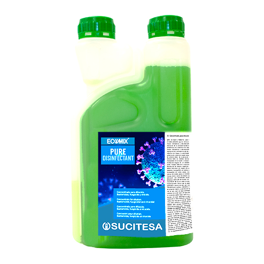 Ecomix pure disinf.d.bottle 1l pack – 1 L — Sucitesa