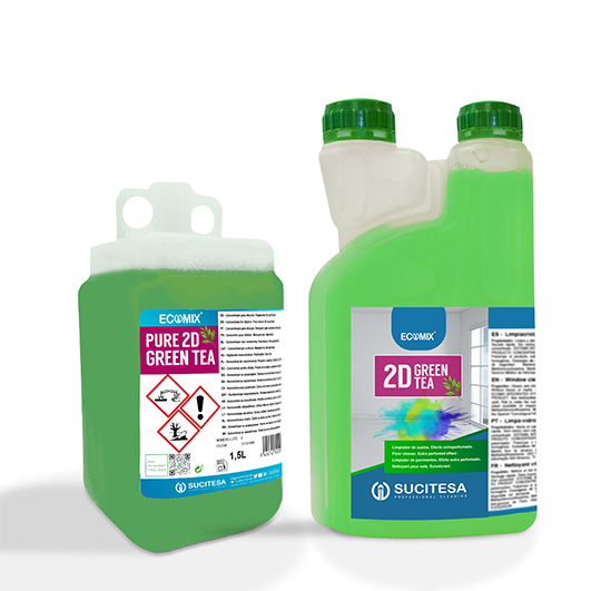 Ecomix pure 2d green tea 1,5l – 1,5L — Sucitesa