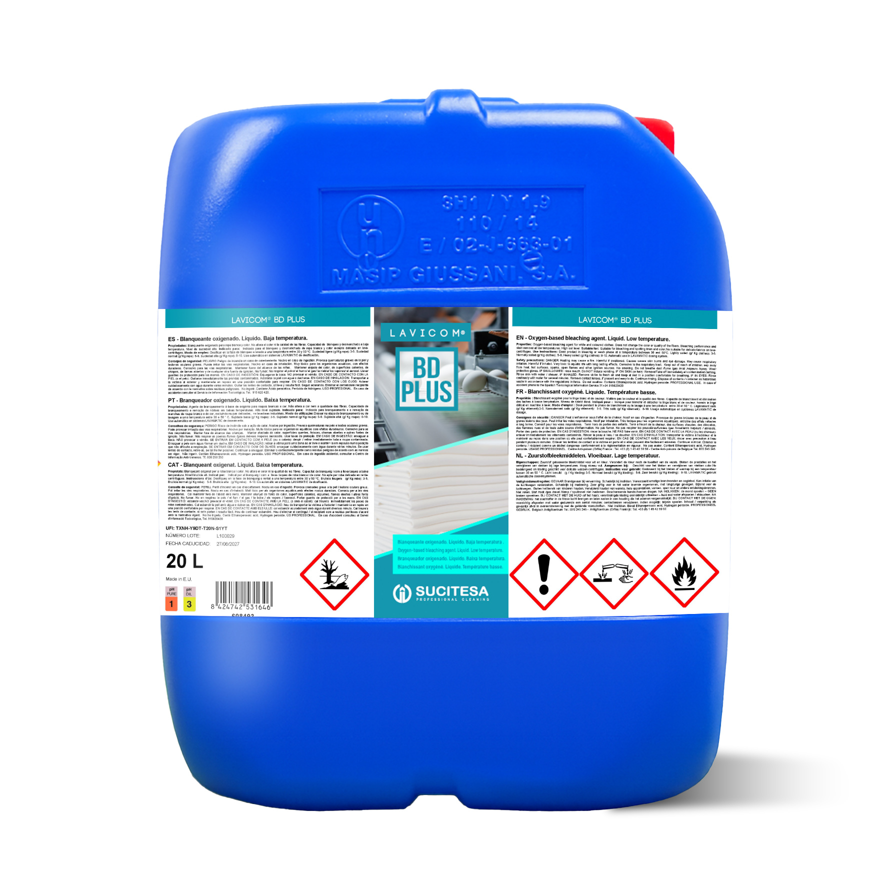 Lavicom bd plus bpa 20 – 20 L — Sucitesa